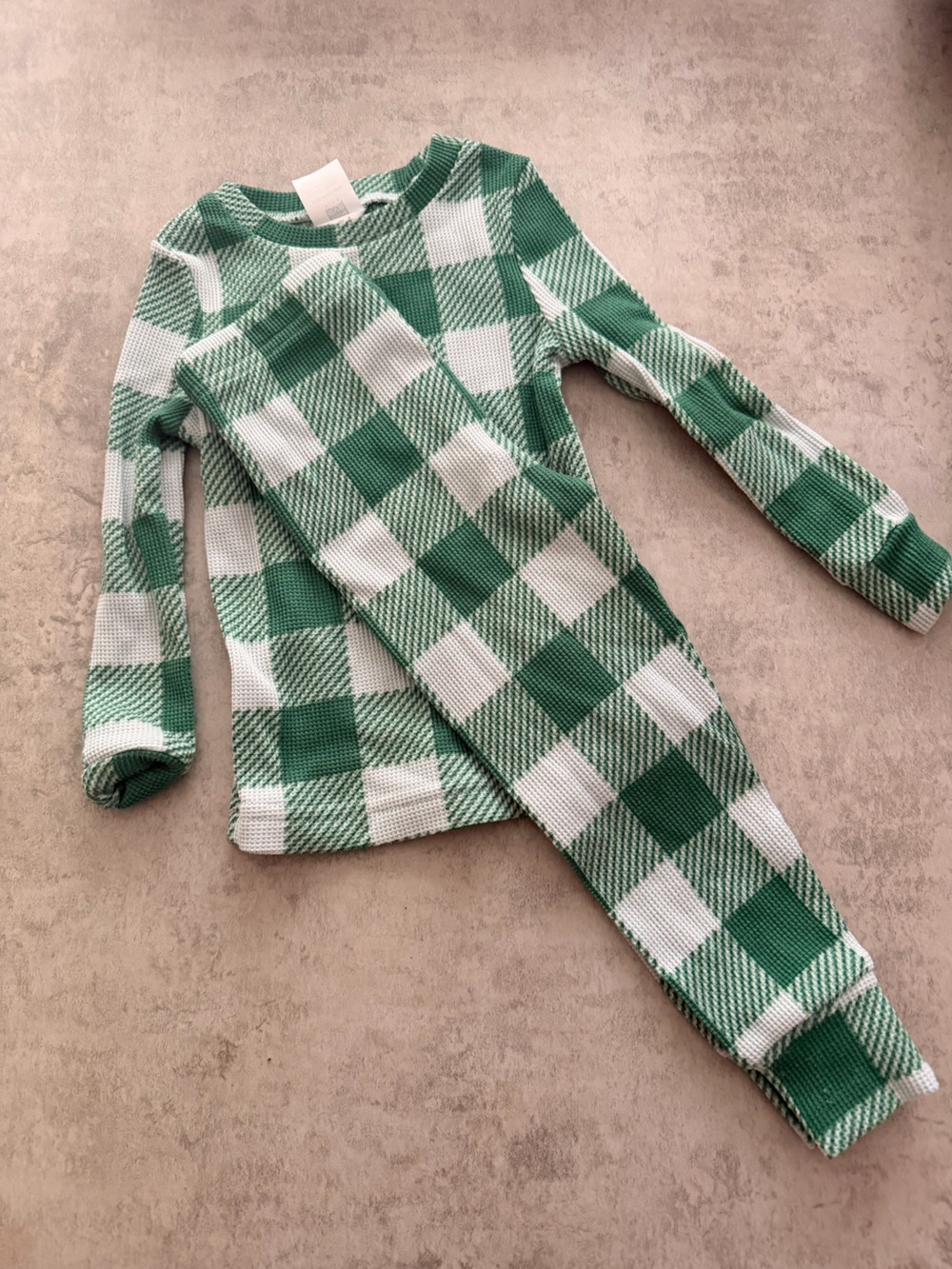 Toddler Plaid Pajama Set